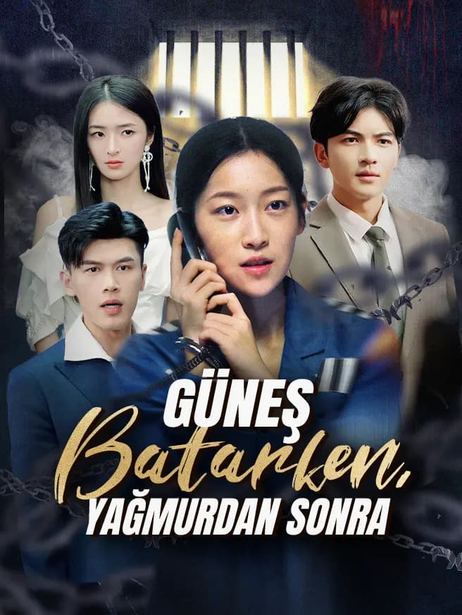 Güneş Batarken Yağmurdan Sonra